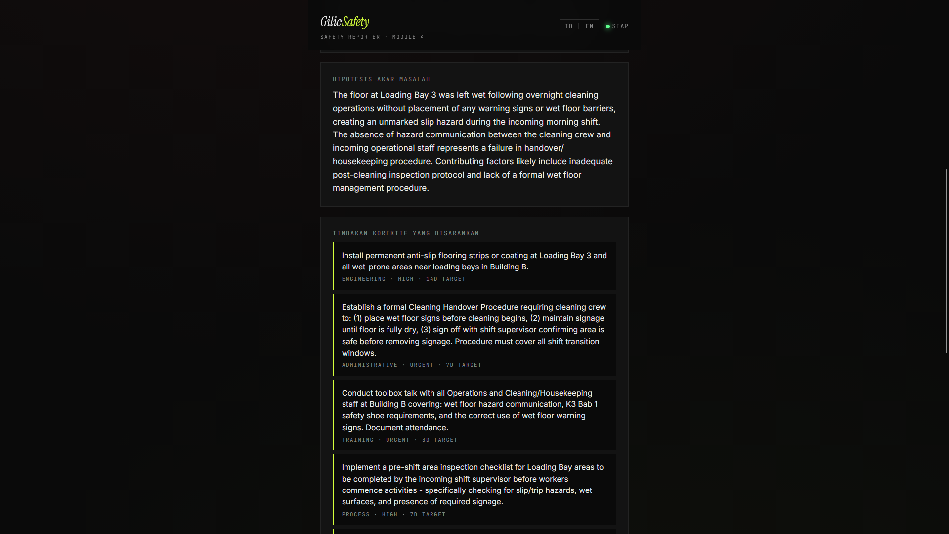 DocIntel Module 4 — AI Incident Analysis & Corrective Actions